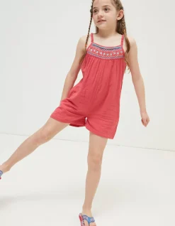 Nellie Embroidered Playsuit