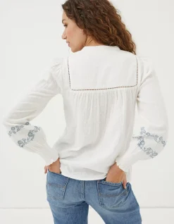 Nicole Embroidered Blouse