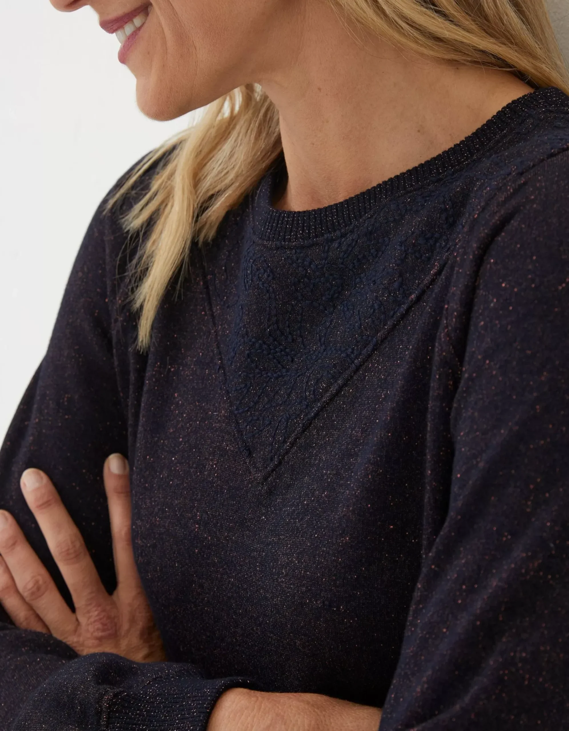 Noa Sparkle Crew Neck Sweatshirt