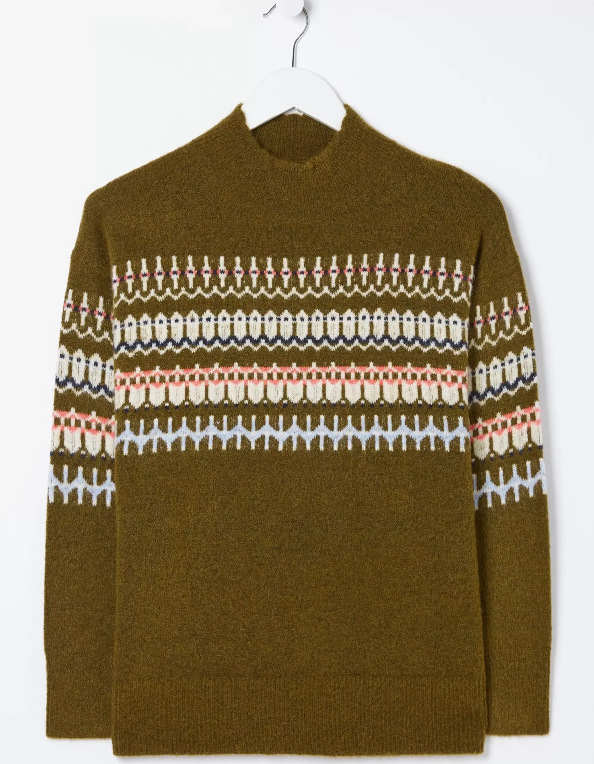 Olive Fairisle Jumper