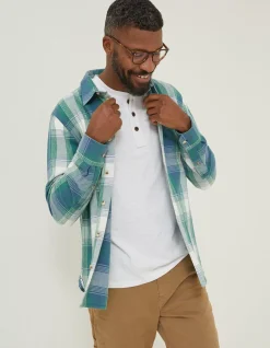 Ombre Check Shirt