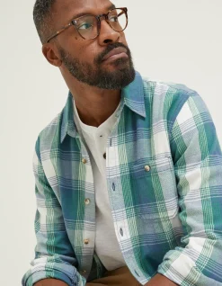 Ombre Check Shirt