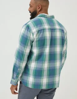 Ombre Check Shirt