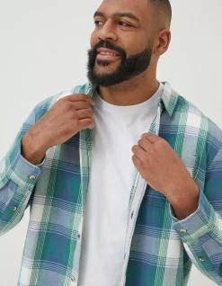 Ombre Check Shirt