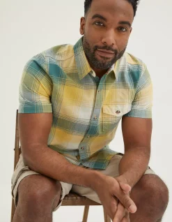 Ombre Check Shirt