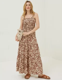 Oran Floral Smocked Cami Top