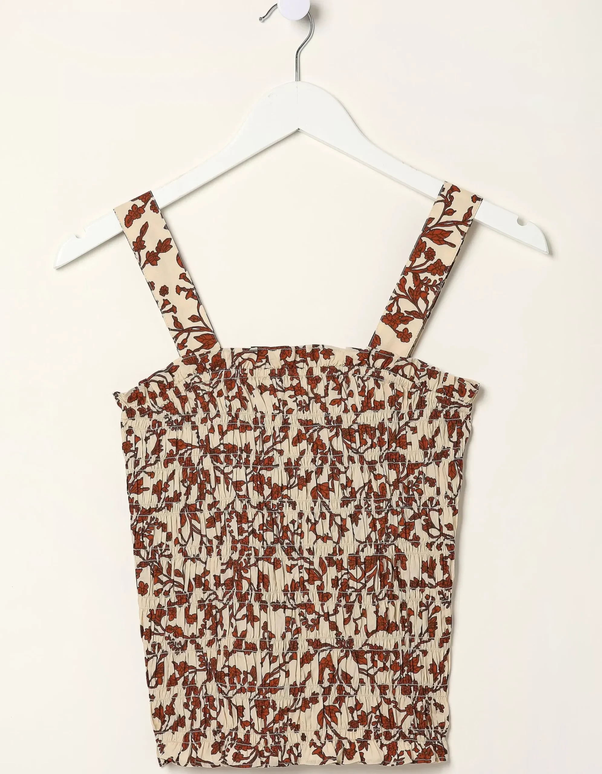 Oran Floral Smocked Cami Top
