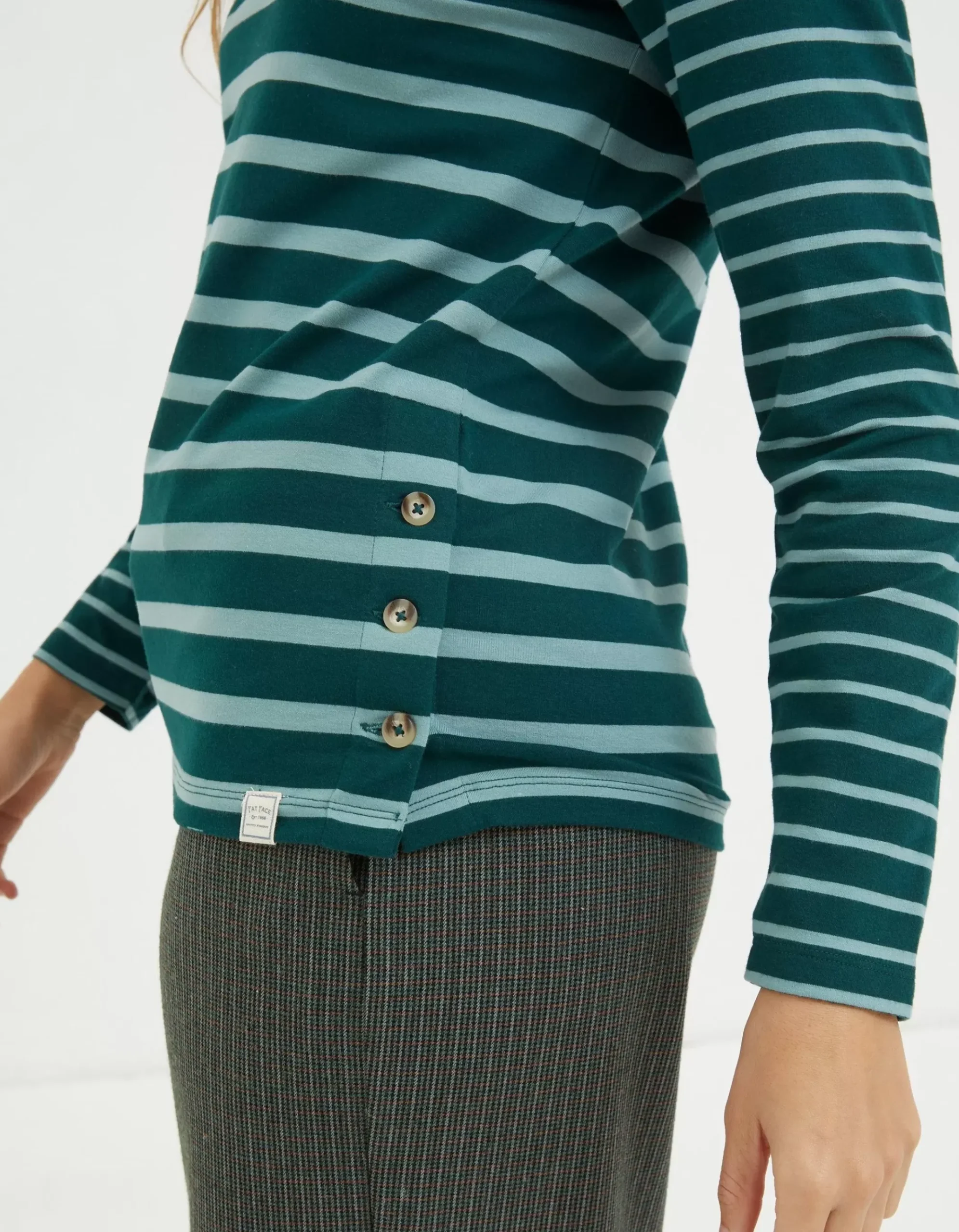 Organic Cotton Button Breton