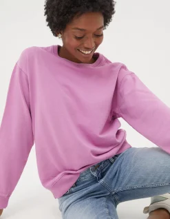 Organic Cotton Georgia Crew Sweatshirt