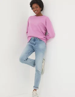 Organic Cotton Georgia Crew Sweatshirt