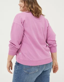 Organic Cotton Georgia Crew Sweatshirt