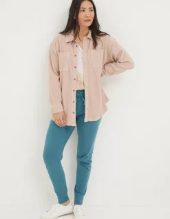 Organic Cotton Liza Waffle Shirt