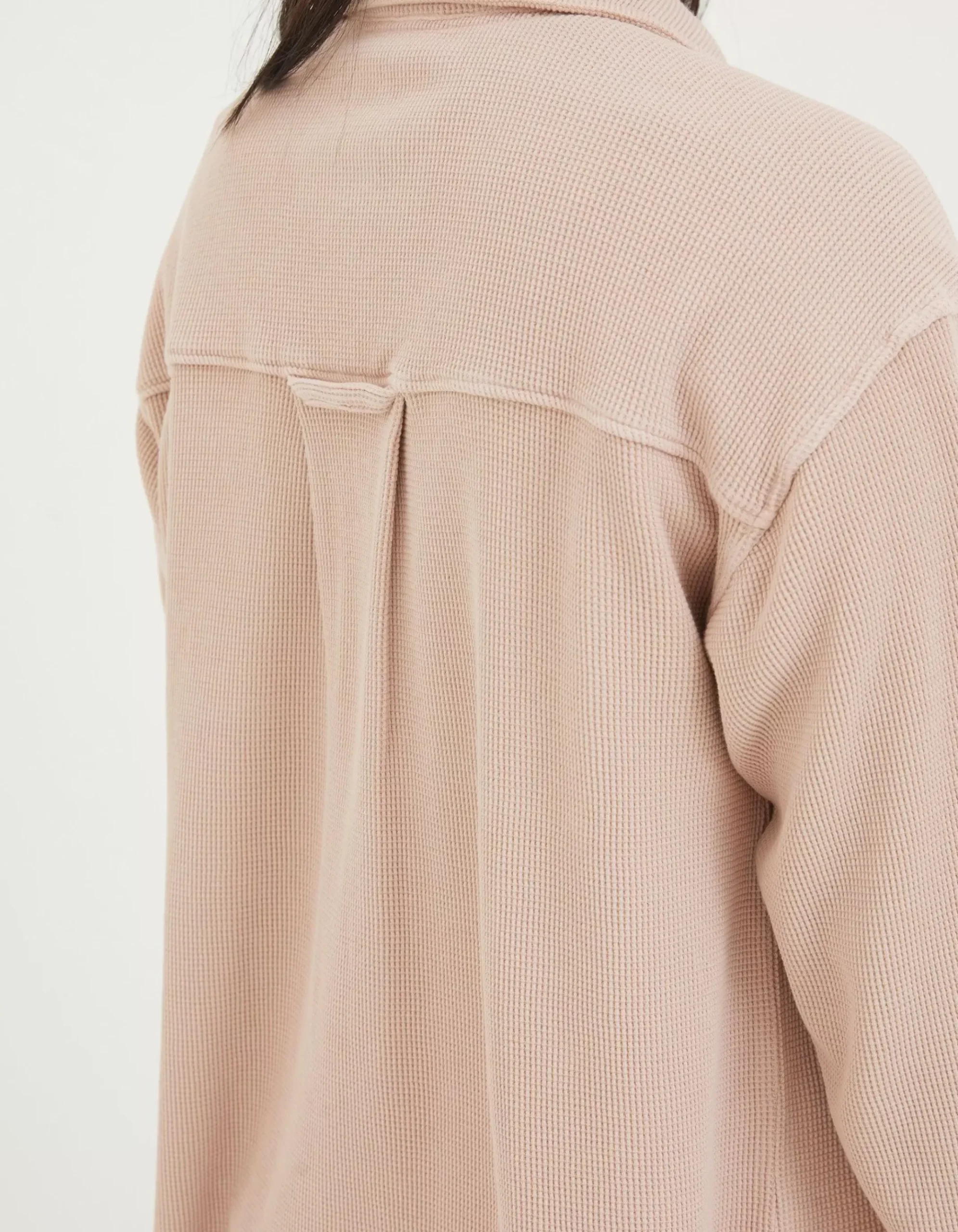 Organic Cotton Liza Waffle Shirt