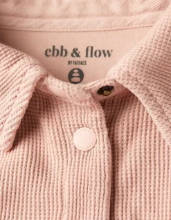Organic Cotton Liza Waffle Shirt