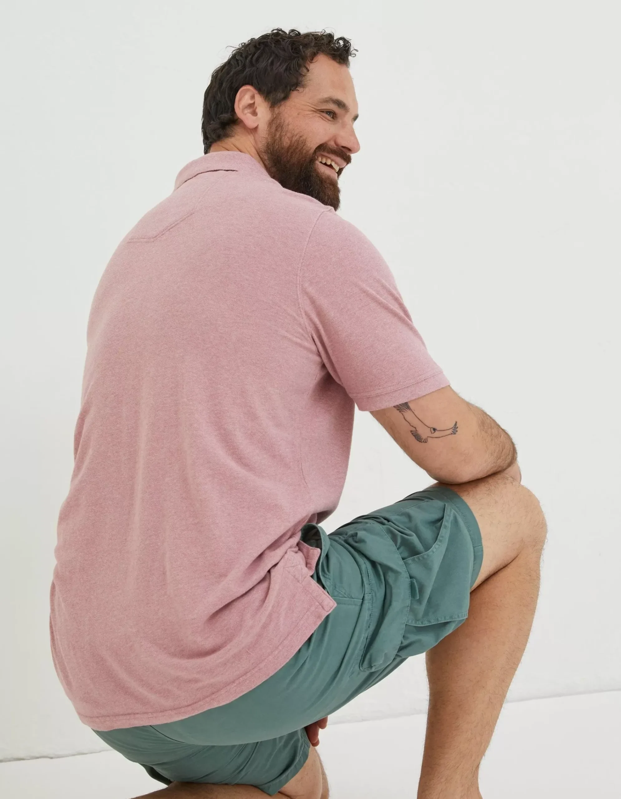 Organic Cotton Pique Polo