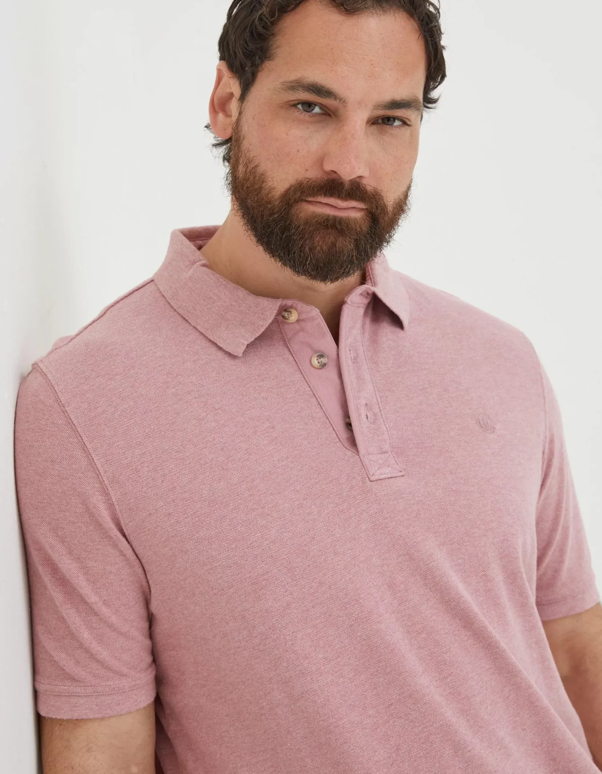 Organic Cotton Pique Polo