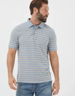 Organic Cotton Stripe Polo