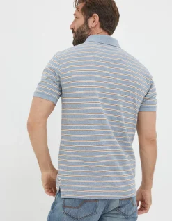 Organic Cotton Stripe Polo