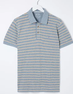 Organic Cotton Stripe Polo