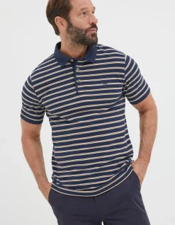 Organic Cotton Stripe Polo