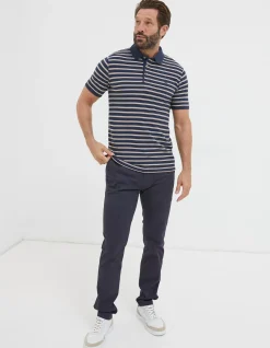 Organic Cotton Stripe Polo