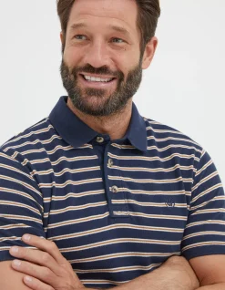 Organic Cotton Stripe Polo