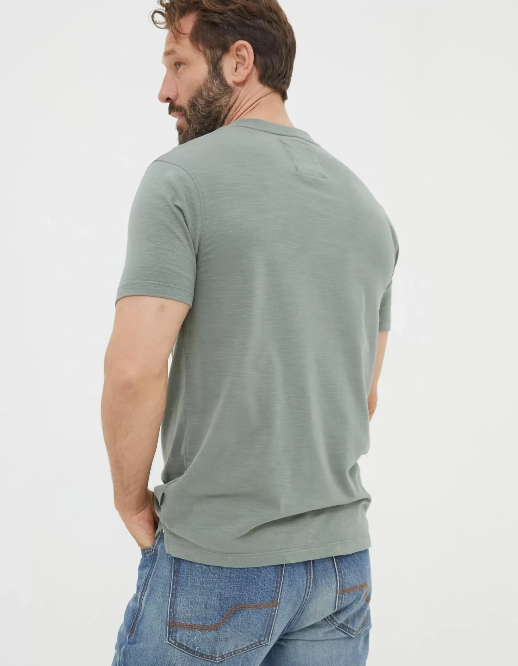 Organic Cotton Woodside Slub Henley