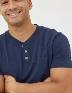 Organic Cotton Woodside Slub Henley