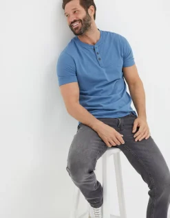 Organic Cotton Woodside Slub Henley