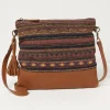 Orla Woven Mix Crossbody Bag