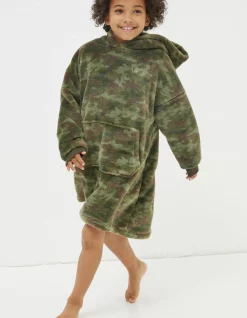 Oversized Camo Hoodie