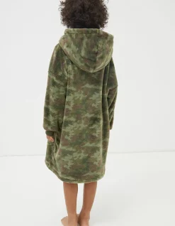 Oversized Camo Hoodie