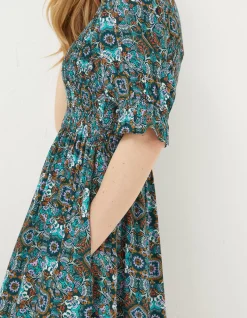 Pacey Mirrored Floral Dress