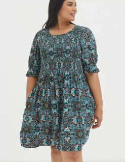 Pacey Mirrored Floral Dress
