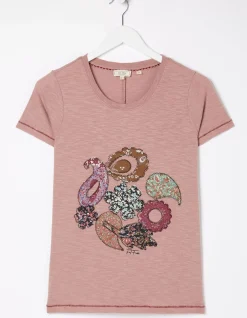 Patchwork Paisley Graphic Tee