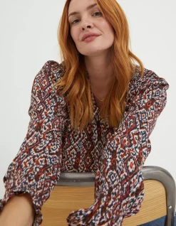 Patsy Ikat Geo Tunic