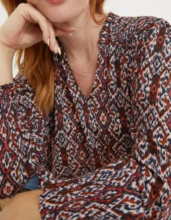 Patsy Ikat Geo Tunic