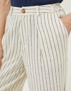 Pendeen Linen Blend Wide Leg Trousers