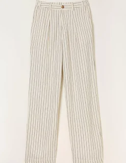 Pendeen Linen Blend Wide Leg Trousers