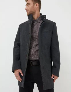 Pendeen Wool Blend Overcoat