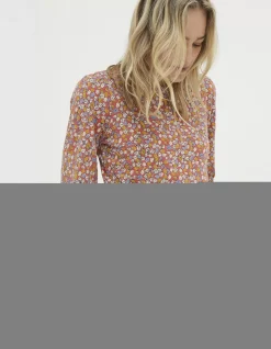 Penny Gradient Floral Top