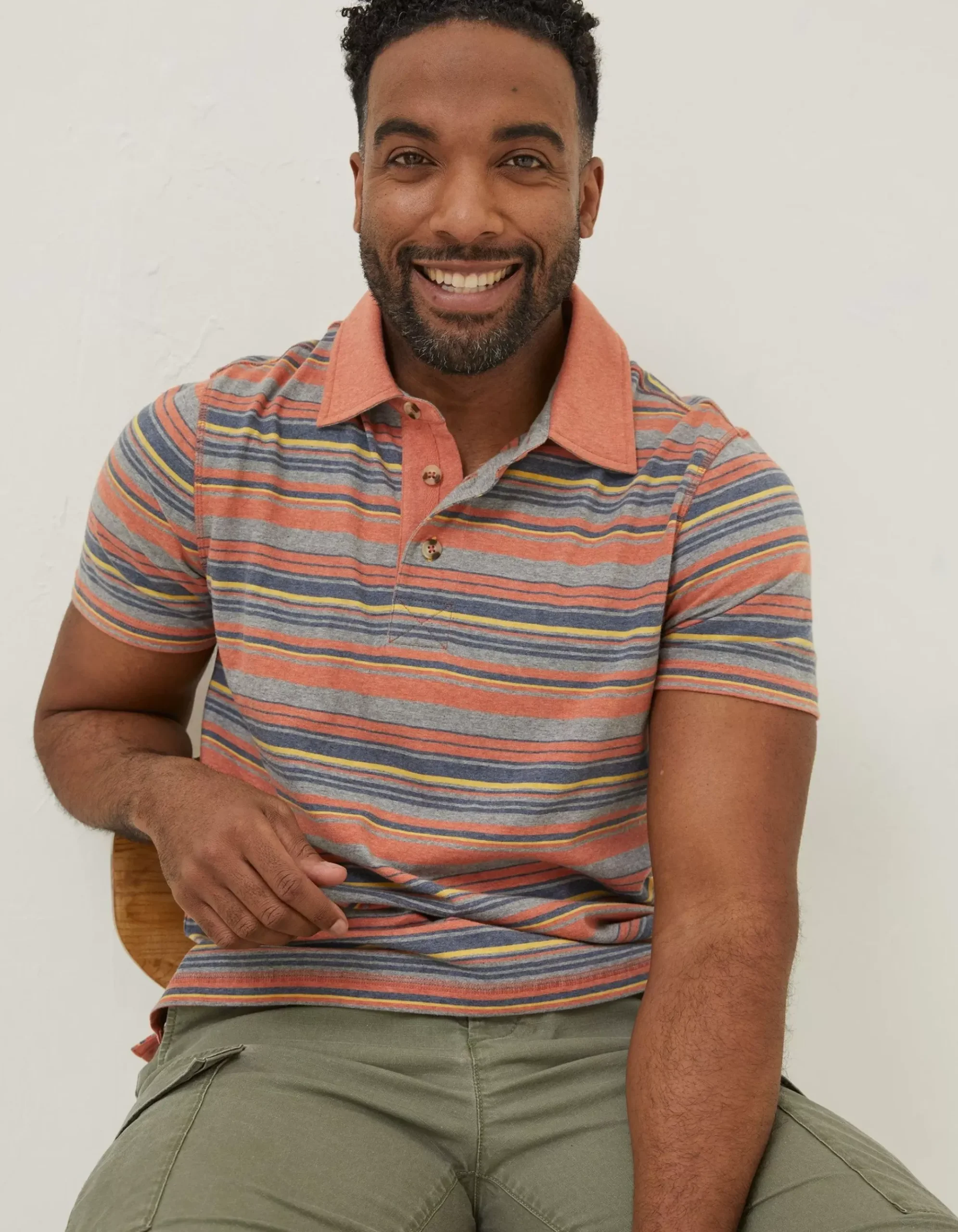 Penzance Stripe Polo