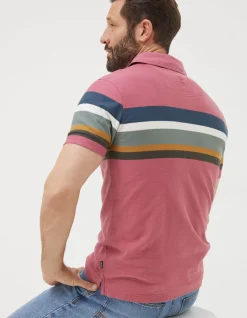 Perranporth Chest Stripe Polo