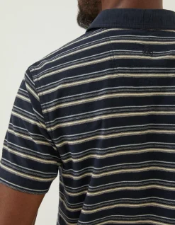 Perranporth Stripe Polo T-Shirt