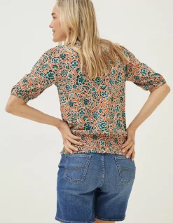 Perrie Sketch Floral Top