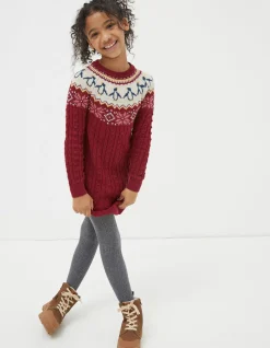 Pippa Penguin Knitted Jumper Dress