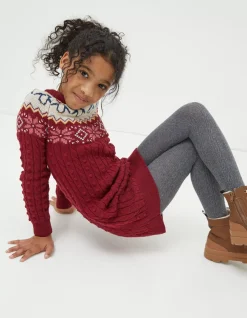 Pippa Penguin Knitted Jumper Dress