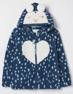 Pippa Penguin Zip-Up Sweatshirt