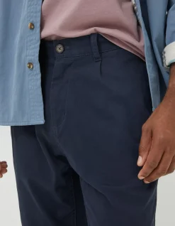 Pleated Chino Trousers