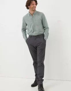 Pleated Chino Trousers